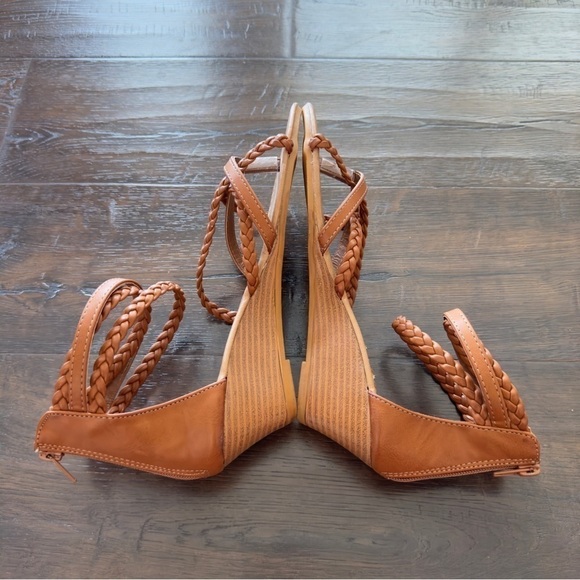 Jessica Carlyle Sandy Open Toe Braided Sandal Size 8 Women - Picture 9 of 14